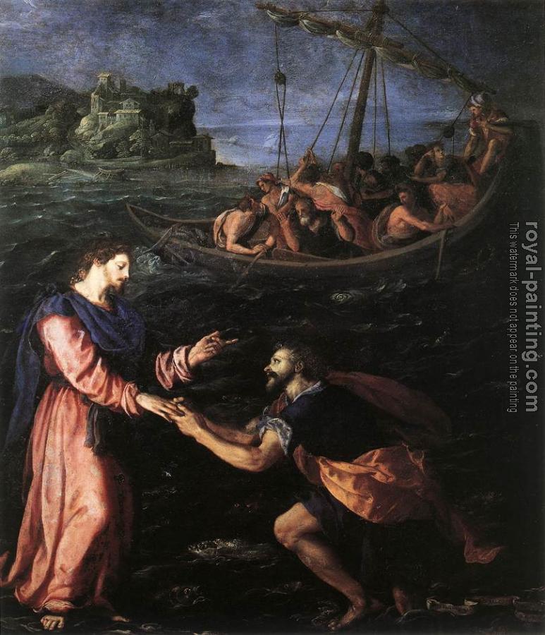Alessandro Allori : St Peter Walking on the Water